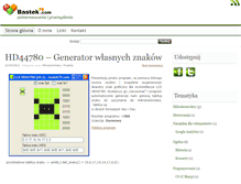Tablet Screenshot of bastek79.com
